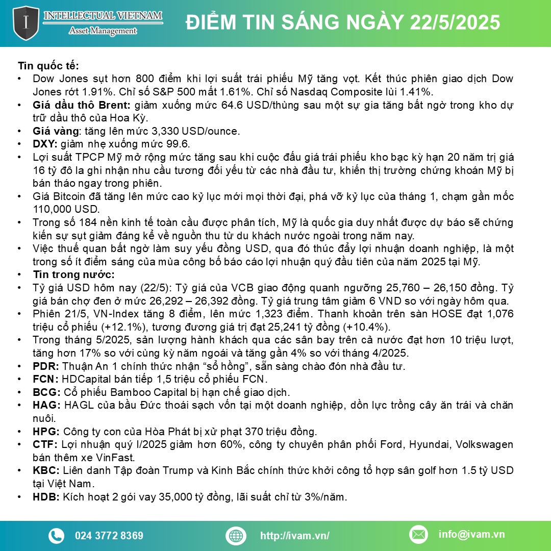 Điểm tin ngày 22 05