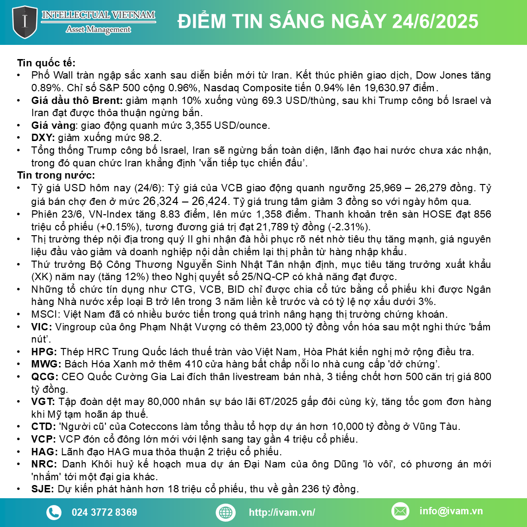 Điểm tin ngày 24 06
